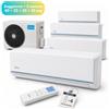 Midea Evolution Quadri Split 10,6 kW per soggiorno e 3 camere 12.000 + 3 x 9.000 BTU