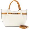CAFèNOIR Borsa Shopping - C3YA1005 PANNA/CUOIO (W097)