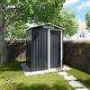 Parama Casetta da giardino in acciaio zincato 131x152x188cm colore nero - 1,64mq
