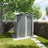 Parama Casetta da giardino in acciaio zincato 131x152x188cm colore grigio - 1,64mq