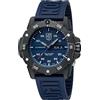Luminox Orologio Master Carbon Seal 3800 Series, collezione Sea, cassa carbonox Plus, quadrante nero, 20 ATM, diametro 46 mm, cinturino in gomma blu 24 mm