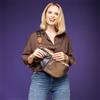 Ebarrito Marsupio/borsa in pelle patchwork