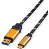 ROLINE-GOLD Cavo USB 5Gbps USB3.0 A(M) - USB C(M), 0,5 m (11.02.9012)