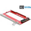 DeLOCK U.2 to M.3 / NF1 Converter - Schnittstellenadapter - NF1 (NF1) - U.2 NVMe - U.2 (64077)