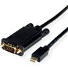 Value Cavo VALUE Mini DisplayPort-VGA, Mini DP ST - VGA ST, nero, 1,5 m