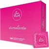 Love Match Stimolante - Preservativi a costine e pois - 144 pezzi