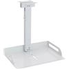 StarTech Supporto per proiettore - Supporto a soffitto - Compatibile universalmente - Ferro - Riutilizzabile - Versatile - Bianco