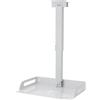 StarTech Supporto da soffitto per proiettore - Sospensione regolabile in altezza 34-56 cm - Vano portaoggetti universale 35×22 cm - Portata 14 kg - Bianco