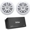 BOSS AUDIO SYSTEM Boss Audio amplificatore MC900B 500W con coppie casse MR6W