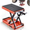 VEVOR Martinetto a Forbice per Moto, Piattaforma di Sollevamento Compatta Carico max 680 kg, Escursione di Sollevamento 10,5-35 cm per Manutenzione Moto da Officina Garage, Sollevatore in Acciaio