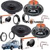 JBL EvoTuning Kit 4 Casse Altoparlanti JBL Stage2 Ant+Post per Fiat Panda 169 dal 2003
