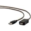 Gembird Cavo Gembird USB-A a USB-A M/F 10m nero [ UAE-01-10M]