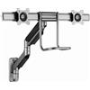Gembird Supporto monitor Gembird MA-WA2-02 Supporto da parete regolabile per 2 display 17-32'' fino a 8kg Grigio siderale [MA-WA2-02]