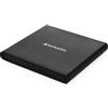 Verbatim Masterizzatore CD DVD esterno Verbatim Slimline Usb 2.0 Nero [DXVRBVZ00053504]
