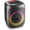 NGS ALTOPARLANTE PORTATILE 80W, AUTONOMIA 10H, LED, INGRESSO BT,TWS,USB,TF,AUX