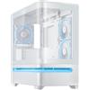 Asus 90DC00P3-B19000 4711636006613 ASUS CASE PRIME AP202 TG ARGB WHITE