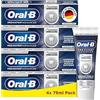 Oral-B Pro-Expert Advanced Dentifricio, 24 ore di prevenzione della placca, menta verde, prodotto in Germania, dentifricio, confezione da 4 x 75 ml