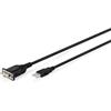 Digitus DA-70172 Cavo adattatore USB-A 2.0 maschio a RS232 DA-70172