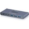 Digitus DS-12855 Switch KVM HDMI 2x1 | UHD 4K@60Hz | 3x USB-A DS-12855