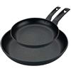PRESTIGE Set di 9 padelle antiaderenti per cottura a induzione, 21/29 cm, resistenti ai graffi, antiaderenti, con manici facili da impugnare, adatti al forno e alla lavastoviglie