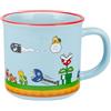 Paladone Tazza Super Mario 350 ml in ceramica - Design con Mario, Luigi e Yoshi, lavabile in lavastoviglie e microonde, prodotto ufficiale Nintendo