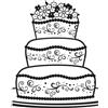 Vaessen Creative Cartella per Goffratura Torta Festiva 14,6 x 10,7 cm - Cartella per Embossing per Biglietti, Scrapbooking, Journaling - Riutilizzabile, Risultati Precisi, Per Macchine da Taglio