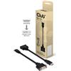 Club 3D CLUB3D HDMI to DVI-I Single Link Adapter Cable HDMI DVI Nero cavo di interfaccia e adattatore
