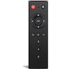Junbyuhu Sostituzione del Telecomando per Android TV Box per TX3mini TX3 Pro TX6mini TX5 Pro TX2 TX9 TX92 TX6, Telecomando Portatile di Colore Nero per TV Box per Andriod, Resistente All'usura