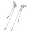 EXQIOUR 2 clip a farfalla per auricolari, eleganti accessori in metallo rimovibili per cuffie decorative gioielli ad installazione rapida