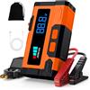 JDMCAR 𝟗𝟎𝟎𝟎𝐀 Booster Avviamento Auto Avviatore Batteria Auto per Auto/Moto (Fino a