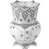 Royal Copenhagen Vaso in porcellana Royal Copenhagen scanalato nero pieno pizzo made in Denmark