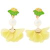 Pokémon Center Orecchini Pierce Swing Skiploom Accessorio Originale Pokemon Center con Fiore