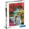 Clementoni - 39821 - Puzzle Collection - Colorful Thai falls - 1000 Pezzi - Puzzle Adulti, Verticale, Divertimento Per Adulti, Made In Italy