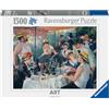 Ravensburger Puzzle 1500 pezzi Art Collection, Renoir: La Colazione dei Canottieri - Puzzle Adulti +14 anni, 80 x 60 cm, Puzzle per Adulti Arte, Idee Regalo