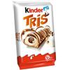 Generico Tris Snack Wafer e Crema al Latte e Cacao 100g (5 Barrette) per kinder - Merendina Croccante Kinder con Ripieno Cremoso, Snack Dolce Perfetto per Pausa e Colazione