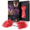Secret Play Secretplay Manette in Piume Rosse - Secretplay 100% Fetish 1 St