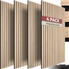 Does not apply ® Set Di 4 Pannelli Acustici Effetto Legno, Pannelli Fonoassorbenti Decorativi p