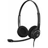 EPOS Cuffia ambidestra Sennheiser SC 260 con archetto sopra la testa