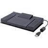 OM SYSTEM Kit di trascrizione audio OM SYSTEM AS-2700 (pedaliera USB, cuffie stereo da dattilografo, software di trascrizione ODMS R8 per PC Windows)