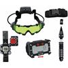 Lexibook, Spy Mission, Kit Completo da Spia (Penna a Inchiostro Invisibile, cambiavoce, Occhiali per la Visione Notturna, Orologio decodificatore), per Bambini, RPSPY10