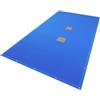 VOUNOT® Telone Rettangolare per Piscine 7 x 4 m, Telo di Copertura per Piscina in PE da 160 g/m² con Rete di Drenaggio Centrale Coperta Protezione, Blu-Grigio