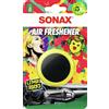 SONAX AirFreshener profumo auto, fresca fragranza al limone, per 30 giorni | Profumatore auto Lemon Rocks, dal profumo agrumato rinfrescante; intenso e duraturo. Con clip per presa aria e senza liquidi.