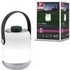 Paulmann 94210 Lampada a batteria Outdoor LED Clutch incl. 1 luce portatile dimmerabile da 1,6 Watt grigio apparecchio a batteria plastica wireless 3000 K
