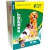 MSD EXSPOT (6 pipette da 1 ml) - Antiparassitario Cani 2,5 Kg-40 Kg