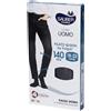 Sauber Calza Uomo Q-Skin 140 Den Colore Blu Taglia M