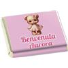 Generico Cioccolatini personalizzabili - Matrimonio - Compleanno - Nascita - Battesimo - Comunione - Laurea - SENZA GLUTINE - Cioccolattini Personalizzati 30 pezzi (Dimensioni standard, Benvenuto 7)