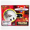 Art Asylum Star Trek Wrath Of Khan USS Enterprise NCC-1701 Battle Damaged NUOVO