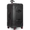 Traveler's Choice Maxporter - Valigia rigida da 76,2 cm, Nero, 76.20 cm, Maxporter Ii - Valigia rigida da 76,2 cm