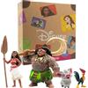 Bullyland 13261 - Set di figure Walt Disney Vaiana con Vaiana, il semidio Maui, il maiale Pua e Heihei, fedele ai dettagli, ideale come figura per dolci e regalo per bambini