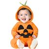 FIESTAS GUIRCA | Costume di Zucca Bambino - Tuta Unisex - Costumi di Halloween per Bambini - Ideale per Feste in Maschera e Celebrazioni a Tema